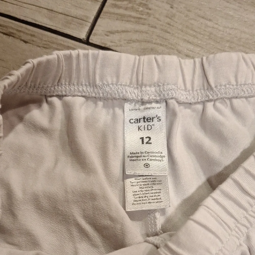 🍦Carter's Kid's White Athletic Shorts🍿